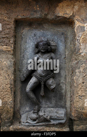 Architektur; Chousath (64) Yoginis Tempel; Bhubaneswar; Orissa; Indien Stockfoto