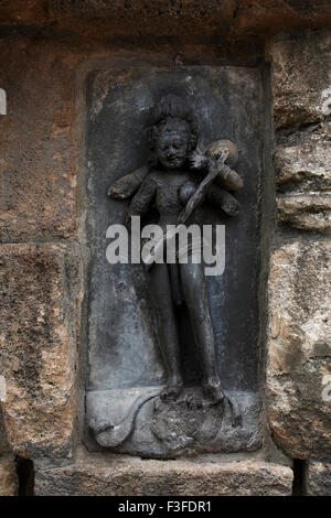 Architektur; Chousath (64) Yoginis Tempel; Bhubaneswar; Orissa; Indien Stockfoto