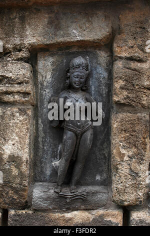 Architektur; Chousath (64) Yoginis Tempel; Bhubaneswar; Orissa; Indien Stockfoto