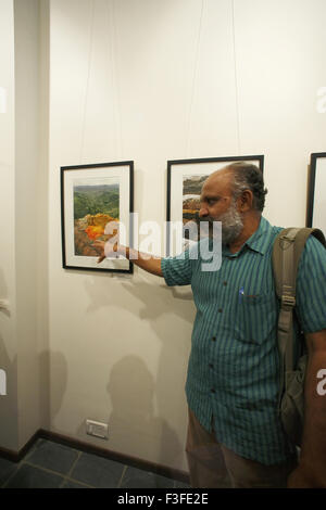 Fotoausstellung, Bees Saal Baad, Dinodia Photo Library, Point of View, Kunstgalerie, Colaba, Bombay, Mumbai, Maharashtra, Indien, Asien Stockfoto