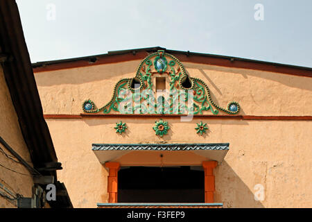 Altes Haus; Poona; Pune; Maharashtra; Indien; Asien; Asiatisch; Indisch Stockfoto