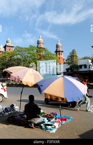 Obergericht in Parrys Corner; Broadway; Chennai; Tamil Nadu; Indien Stockfoto