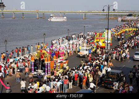 Karneval; Panaji; Goa; Indien Stockfoto