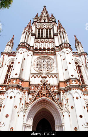 Die Kirche der Muttergottes von Lourdes 1840 erbaut ist die Nachbildung der Basilika von Lourdes; Tiruchirappalli; Tamil Nadu Stockfoto