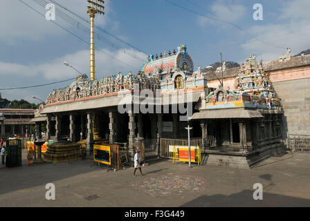 Tiruvannamalai-Tempel; Hindu-Tempel; Tiruvannanallur; Tiruvannamalai; Tamil Nadu; Indien; Asien Stockfoto