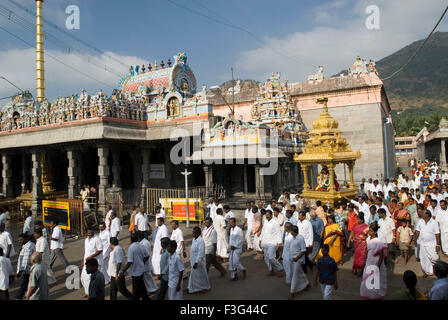 Tiruvannamalai-Tempel; Hindu-Tempel; Tiruvannanallur; Tiruvannamalai; Tamil Nadu; Indien; Asien Stockfoto