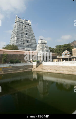 Tiruvannamalai-Tempel; Hindu-Tempel; Tiruvannanallur; Tiruvannamalai; Tamil Nadu; Indien; Asien Stockfoto