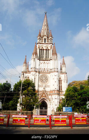 Kirche der Muttergottes von Lourdes; Teppakulam; Tiruchirappalli; Trichy; Tamil Nadu; Indien Stockfoto