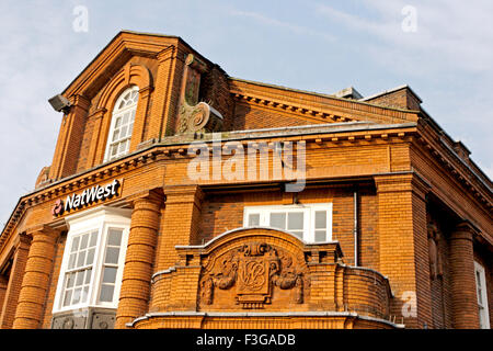 NatWest Bank Gebäude; London; Großbritannien-Vereinigtes Königreich-England Stockfoto