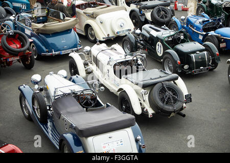 Oldtimer Sportwagen Trophy, Parc Ferme, 43. AvD Oldtimer-Grand-Prix 2015 Nürburgring Stockfoto