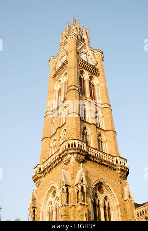 Rajabhai Turm; Bombay jetzt Mumbai; Maharashtra; Indien Stockfoto