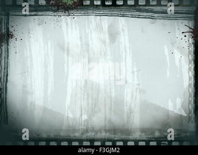 Grunge Frame Distressed Grunge Texturen. Großen künstlerischen Stil künstlerisch dekorativen Vintage verwitterten Grenze. Grunge Hintergrund oder Retro-Design-Dekor-Element Stockfoto