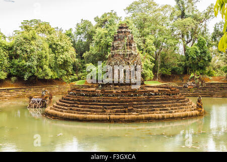 Prasat Neak Pean in Siem Reap, Kambodscha Stockfoto