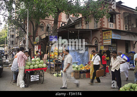 Marktgebiet; Grant Straße; Bombay jetzt Mumbai; Maharashtra; Indien Stockfoto