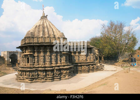 Kopeshwar Shiva-Tempel; Khidrapur; Dt-Kolhapur; Maharashtra; Indien Stockfoto