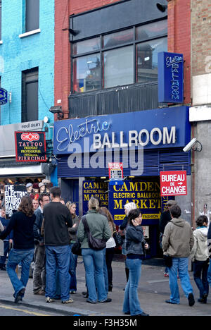 Electric Ballroom Markt Camden Stadt; London; Großbritannien-Vereinigtes Königreich-England Stockfoto