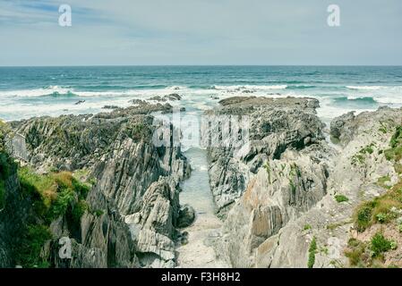 Woolacombe, Nord-Devon, England Stockfoto