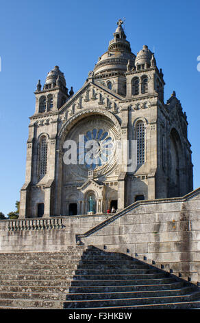 Santa Luzia-Kirche in Viana do Castelo Stockfoto