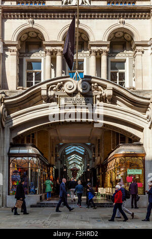 Burlington Arcade, Piccadilly, London, UK Stockfoto