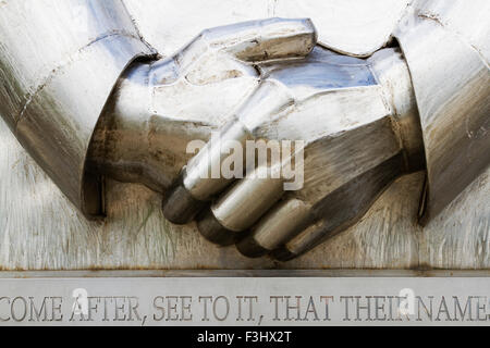 Northcote, Melbourne, Victoria, Australien ANZAC Memorial Statue, All Nations Park, Stockfoto