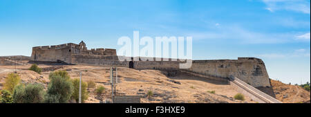 Forte de Sao Sebastiao in der alten Stadt von Castro Marim, Algarve, Portugal Stockfoto