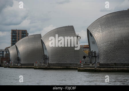 Blick auf den Fluss, die während der Royal Greenwich groß Schiffe Festival. Stockfoto