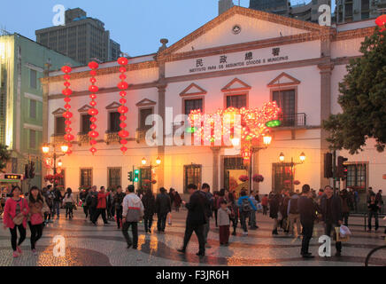 China, Macau, Leal Senado, Stockfoto