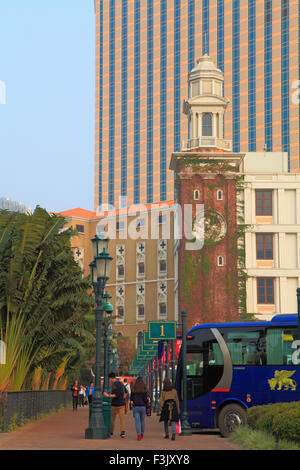 China, Macau, Cotai Strip, Venedig, Hotel, Casino, Stockfoto