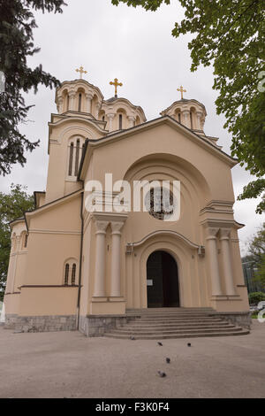 St. Cyril und Methodius Kirche in Ljubljana. Es ist der serbisch-orthodoxen Kirche in Slowenien. Stockfoto