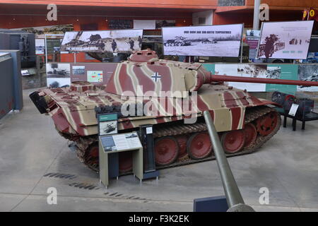 Ein Tank im Bovington Tank Museum in Bovington Stockfoto