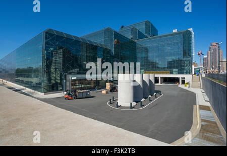 Jacob K. Javits Convention Center oder Javits Center, auf der West Side Manhattan in New York City Stockfoto