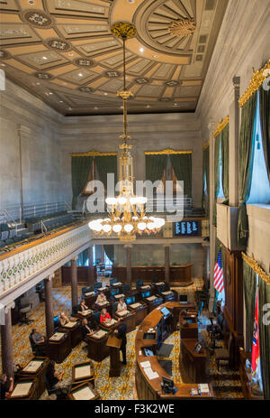 Tennessee State Capitol in Nashville TN Stockfoto