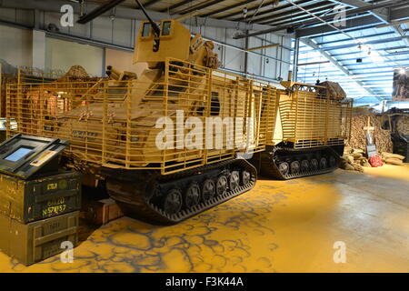 Afghanistan mock-up im Tank Museum in Bovington Stockfoto