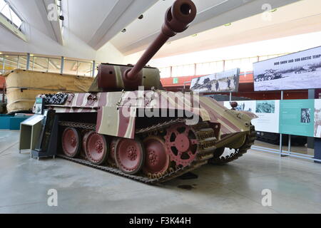 Ein Tank im Bovington Tank Museum in Bovington Stockfoto