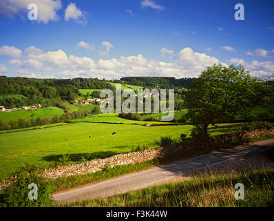 SLAD Tal, Gloucestershire als verewigt von Laurie Lee Stockfoto