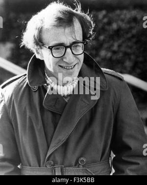 WOODY ALLEN Promotional Foto von US-Schauspieler und Filmproduzent Stockfoto