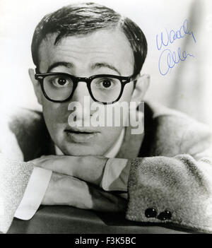 WOODY ALLEN Promotional Foto von US-Schauspieler und Filmproduzent Stockfoto