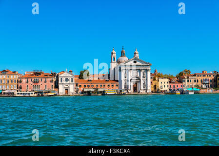 Venedig, Italien CIRCA SEPTEMBER 2015: Abgeschlossen im Jahre 1743, die Kirche von Santa Maria del Rosario, allgemein bekannt als die Kirche th Stockfoto