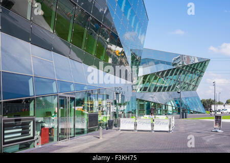 Siemens-Kristall Gebäude, Victoria dock, London, England, Vereinigtes Königreich Stockfoto