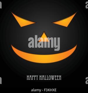 Halloween Monster Maske abstraktes Vektor-design Stock Vektor