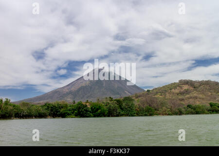 Vulkan Concepcion auf Ometepe, Nicaragua Stockfoto
