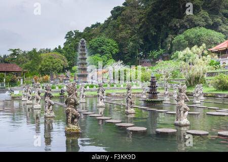 Königliche Wasserpalast Tirtagangga, Bali, Indonesien Stockfoto