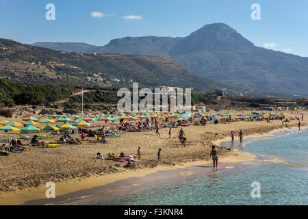 Falasarna Strand, Crete. Stockfoto