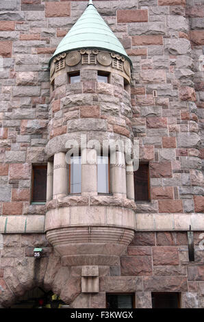 Helsinki, Finnland, Art Nouveau Korkeavuorenkatu 35 Stockfoto