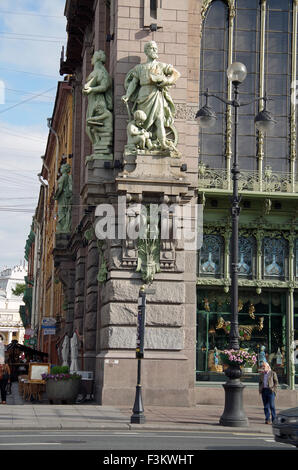 St Petersburg, Russland, Yeliseev Feinkost Stockfoto