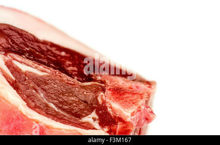 Hintergrund Textur Closeup köstlich roh roh Hammel Lammfleisch Stockfoto