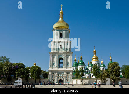 Kiew, Ukraine - 6. Mai 2012: Saint Sophia Kathedrale. Stockfoto