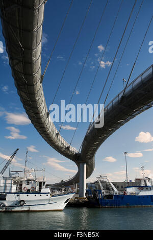 Brücke des Meeres in Pescara (Italien) Stockfoto