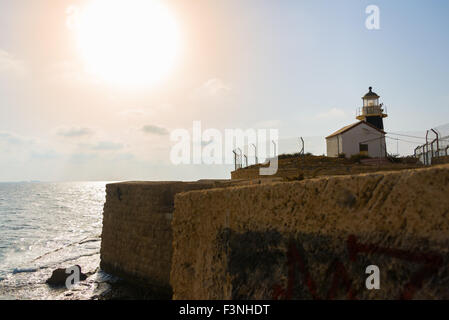 Spaziergang von Akko, Israel Stockfoto