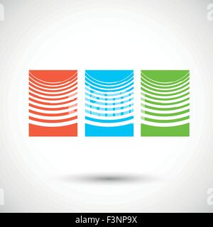 Vektorgrafiken abstrakte Design eps10 Stock Vektor